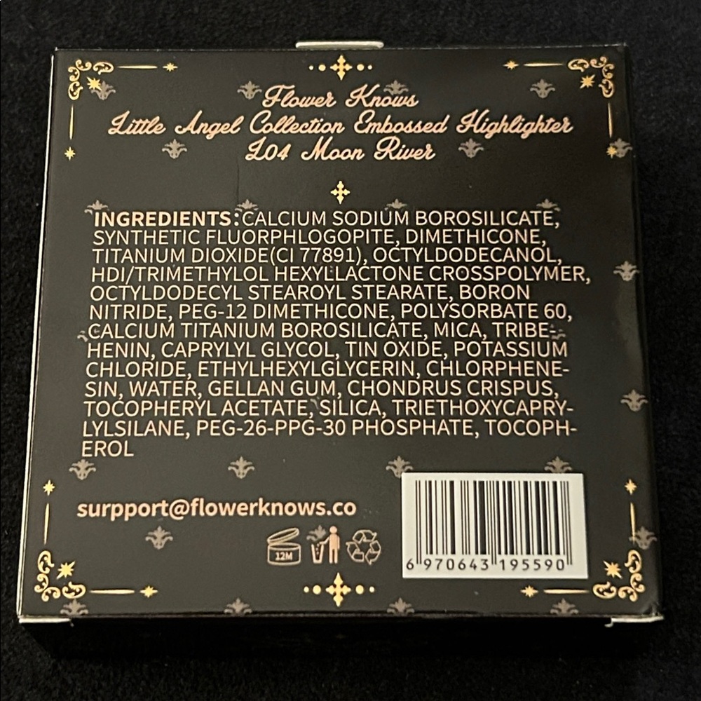 Flower Knows Little Angel Collection Embossed Highlighter - Moon River - Picture 7 of 9